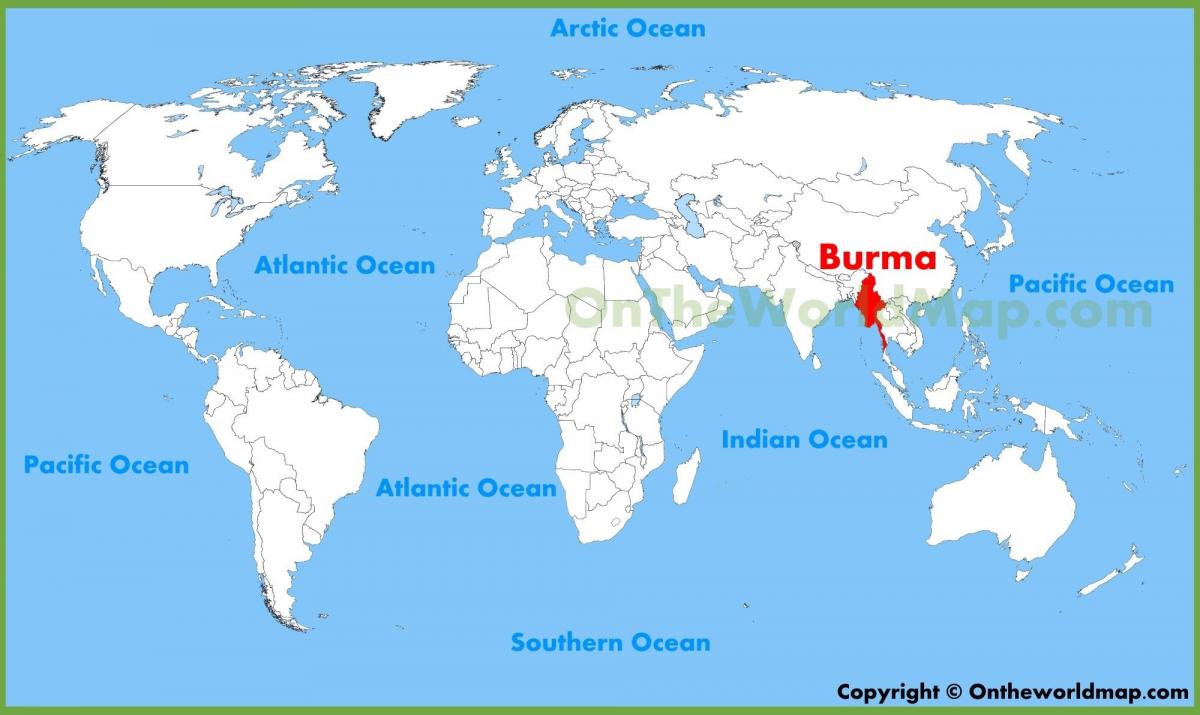 Birmanian kokapena mapan